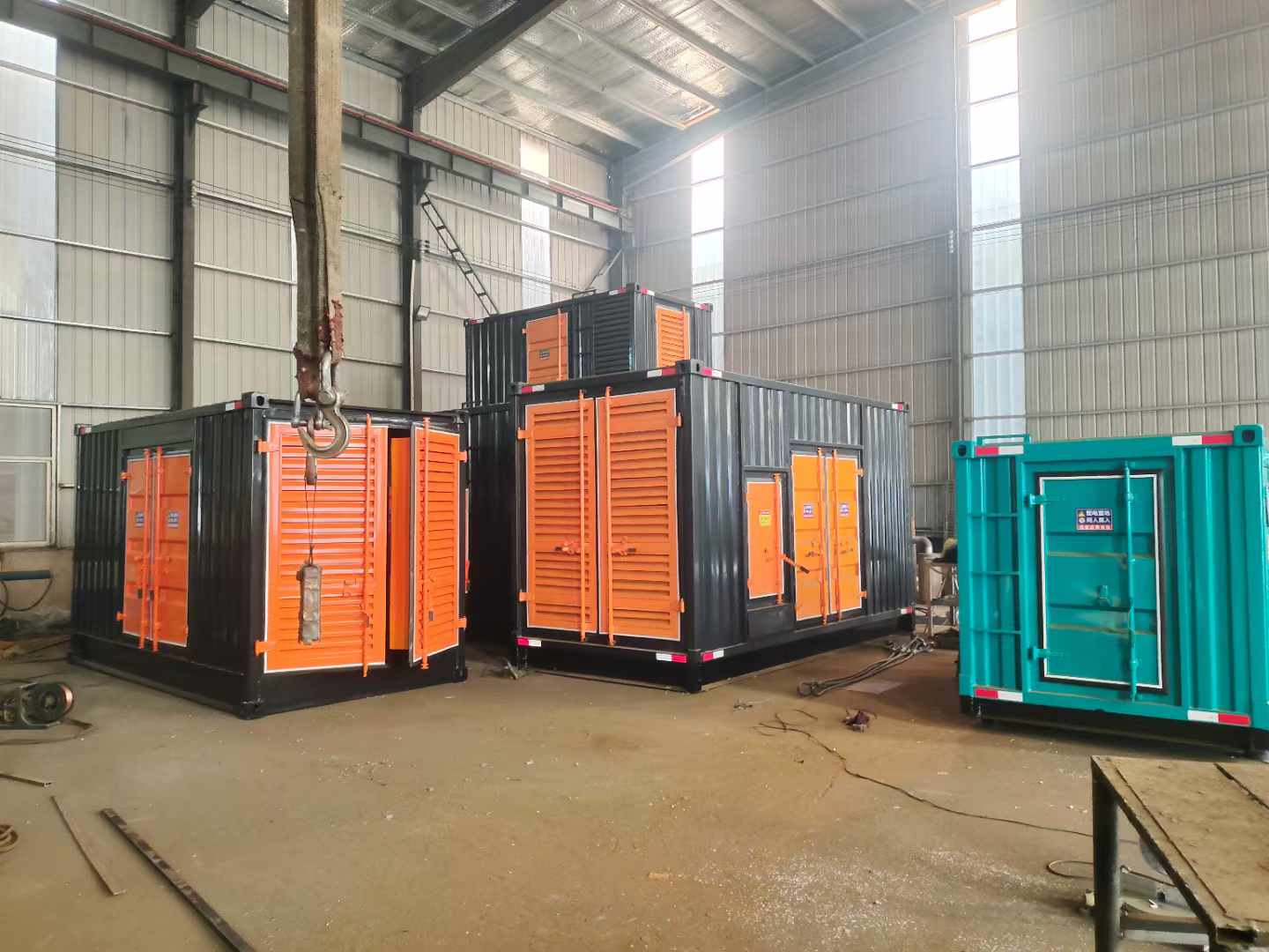 鄂托克500kw柴油发电机组可以带动多少功率设备？